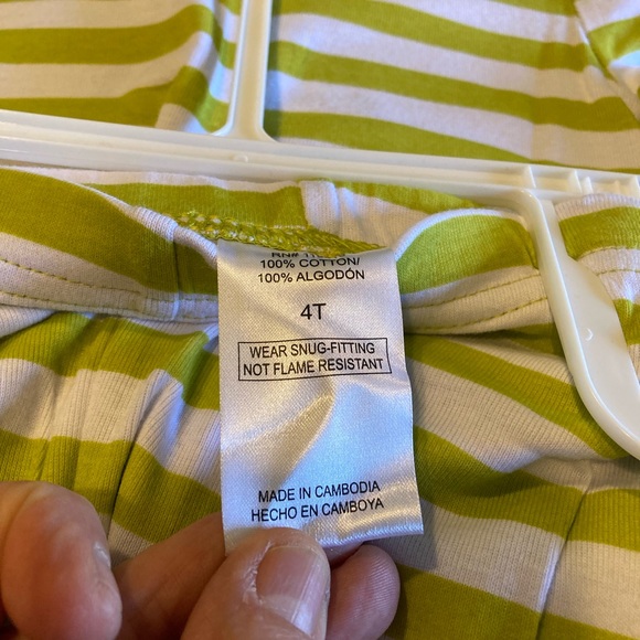 ONLY ONE 3T LEFT! NEW THE GRINCH GREEN STRIPED CHRISTMAS PAJAMAS - Picture 3 of 10